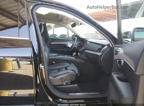 YV4A22PL7M1734934 2021 VOLVO XC90 Black წინა სალონის ხედი