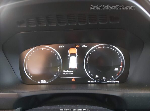 YV4A22PL7M1734934 2021 VOLVO XC90 Black უკანა სავარძლების ხედი