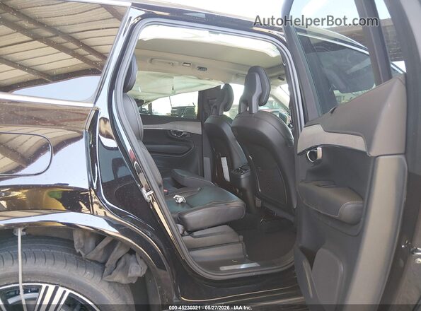 YV4A22PL7M1734934 2021 VOLVO XC90 Black VIN კოდის სტიკერის ხედი