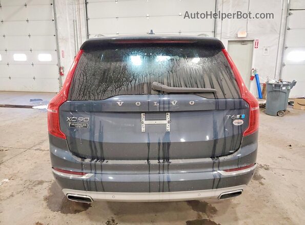 YV4A22PL9K1455322 2019 VOLVO XC90 Blue 