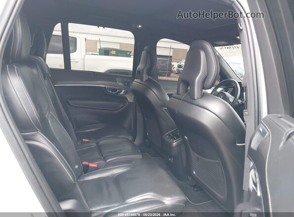 YV4A22PM9L1620280 2020 VOLVO XC90 White Widok naklejki z numerem VIN