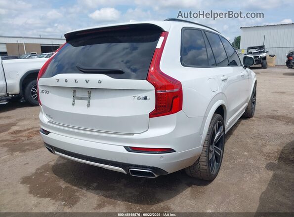 YV4A22PM9L1620280 2020 VOLVO XC90 White Tył prawy