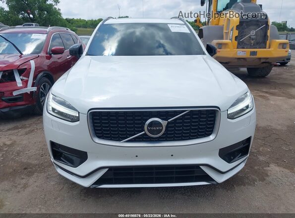 YV4A22PM9L1620280 2020 VOLVO XC90 White Widok zestawu wskaźników