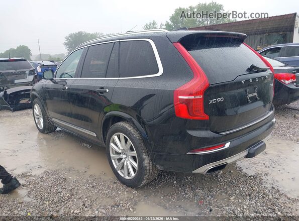 YV4BC0PL5H1114448 2017 VOLVO XC90 HYBRID Черный Задняя левая четверть