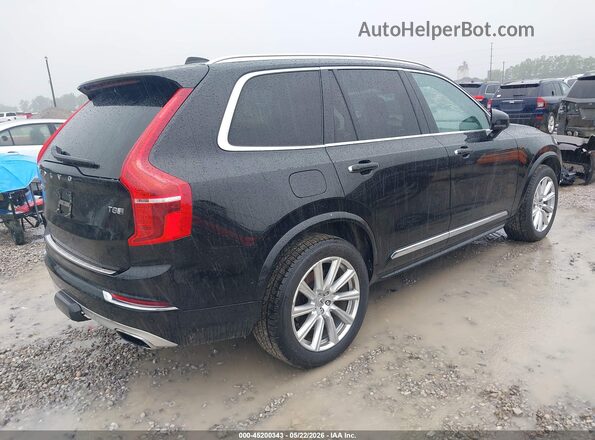 YV4BC0PL5H1114448 2017 VOLVO XC90 HYBRID Черный Задняя правая четверть
