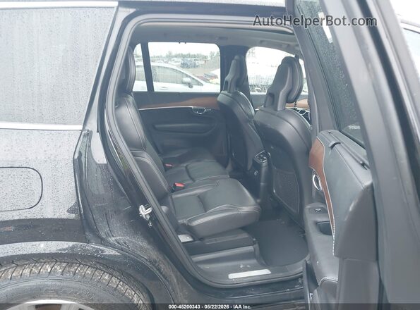 YV4BC0PL5H1114448 2017 VOLVO XC90 HYBRID Черный Вид наклейки с VIN-кодом