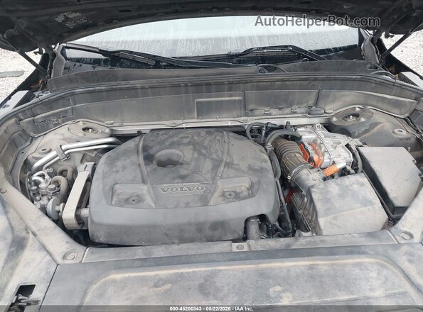 YV4BC0PL5H1114448 2017 VOLVO XC90 HYBRID Черный Вид сзади