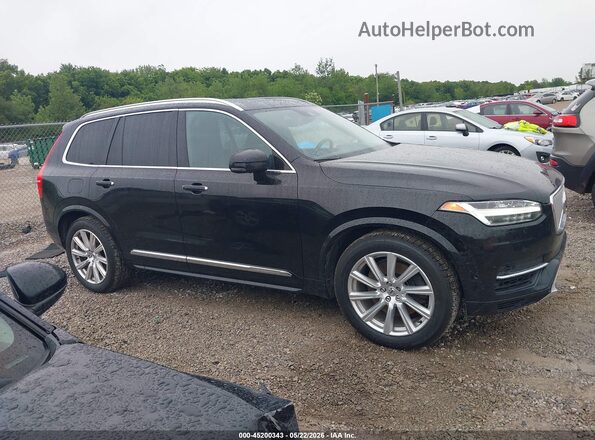 YV4BC0PL5H1114448 2017 VOLVO XC90 HYBRID Черный Вид задней части салона