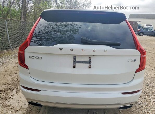 YV4BR00K4L1591459 2020 VOLVO XC90 White Вид ззаду