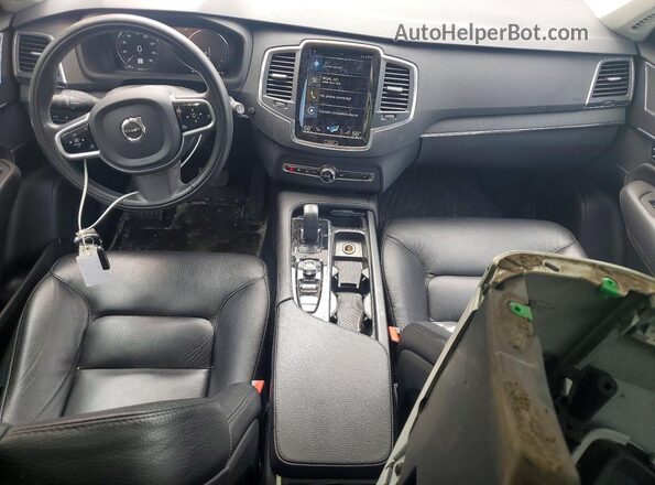 YV4BR00K4L1591459 2020 VOLVO XC90 White Вид панелі приладів