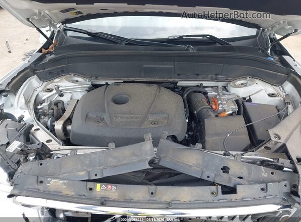 YV4BR0CK3M1757239 2021 VOLVO XC90 RECHARGE PLUG-IN HYBRID White Widok z tyłu