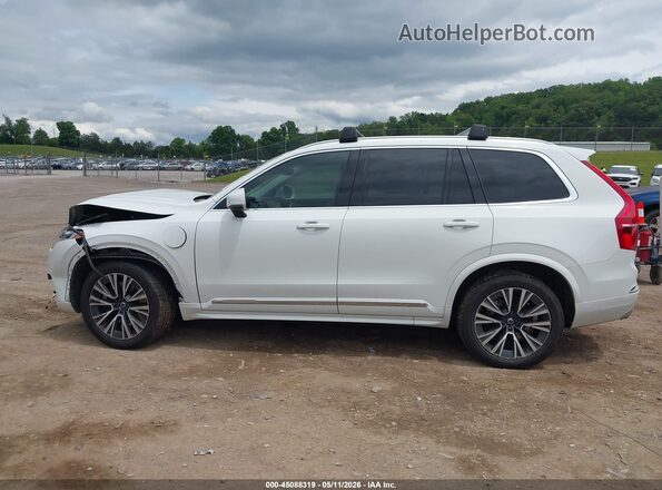 YV4BR0CK3M1757239 2021 VOLVO XC90 RECHARGE PLUG-IN HYBRID White Widok wnętrza 360 stopni