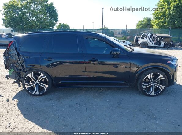 YV4BR0CM9N1783380 2022 VOLVO XC90 RECHARGE PLUG-IN HYBRID Black Вид задньої частини салону