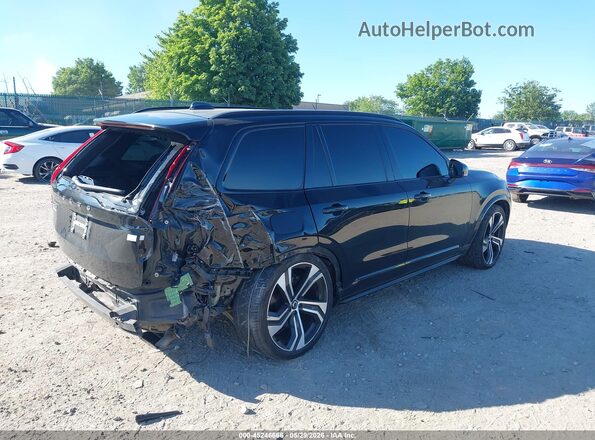 YV4BR0CM9N1783380 2022 VOLVO XC90 RECHARGE PLUG-IN HYBRID Black Задня права чверть