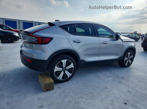 YV4ED3GL1P2040353 2023 VOLVO C40 Silver Trasero derecho