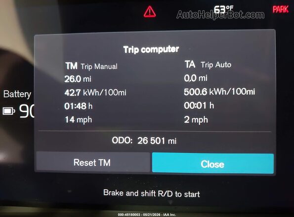 YV4ED3UB7N2700341 2022 VOLVO XC40 RECHARGE PURE ELECTRIC White 