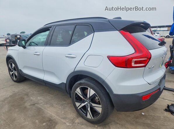 YV4ED3UR5N2762365 2022 VOLVO XC40 Gray Задня ліва чверть