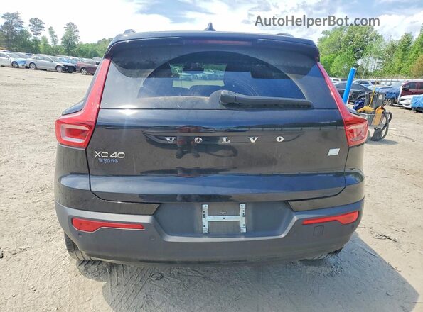 YV4ED3UR7M2597790 2021 VOLVO XC40 Black Вид ззаду