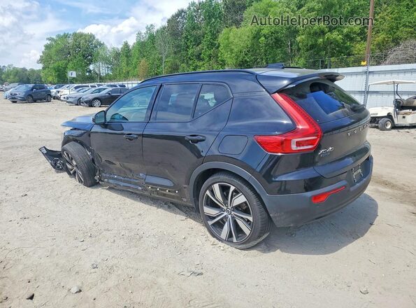YV4ED3UR7M2597790 2021 VOLVO XC40 Black Задня ліва чверть