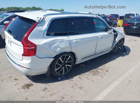 YV4H600Z3N1848677 2022 VOLVO XC90 RECHARGE PLUG-IN HYBRID White უკანა მარჯვენა