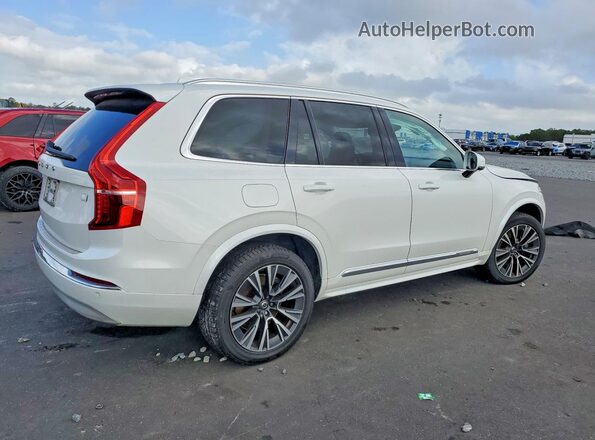 YV4H60CZ8N1832194 2022 VOLVO XC90 White Tył prawy