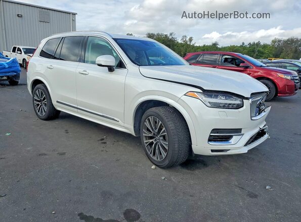 YV4H60CZ8N1832194 2022 VOLVO XC90 White Przód prawy