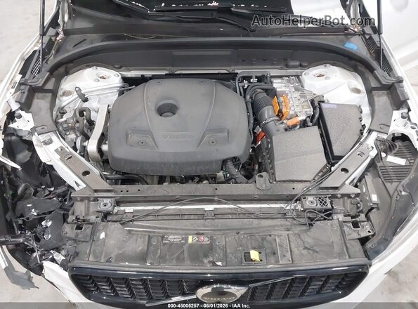 YV4H60DL0R1842282 2024 VOLVO XC60 RECHARGE PLUG-IN HYBRID White უკანა ხედი