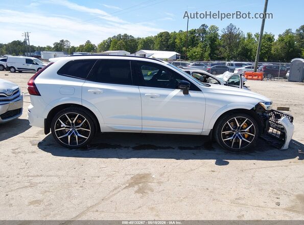 YV4H60DP6R1898360 2024 VOLVO XC60 RECHARGE PLUG-IN HYBRID White უკანა სალონის ხედი