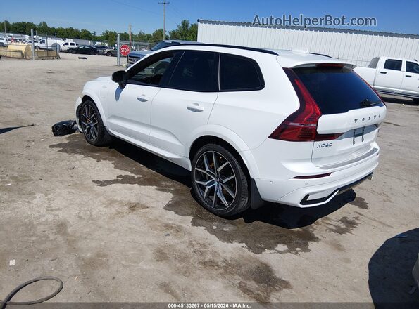 YV4H60DP6R1898360 2024 VOLVO XC60 RECHARGE PLUG-IN HYBRID White უკანა მარცხენა