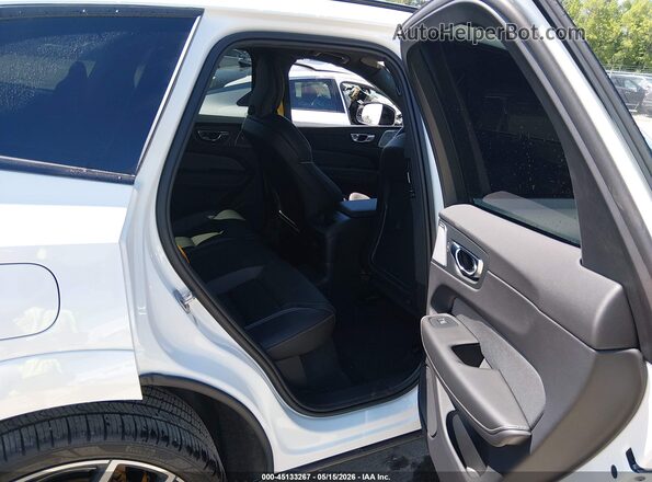 YV4H60DP6R1898360 2024 VOLVO XC60 RECHARGE PLUG-IN HYBRID White VIN კოდის სტიკერის ხედი