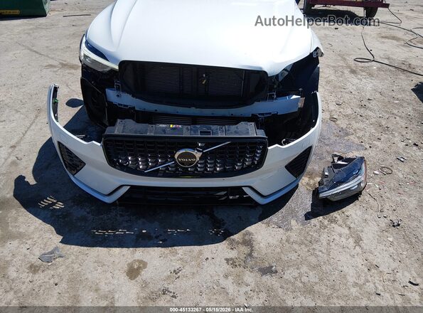 YV4H60DP6R1898360 2024 VOLVO XC60 RECHARGE PLUG-IN HYBRID White წინა ხედი
