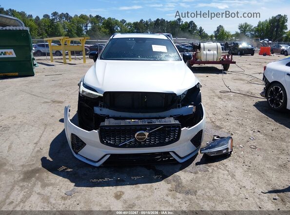 YV4H60DP6R1898360 2024 VOLVO XC60 RECHARGE PLUG-IN HYBRID White ხელსაწყოთა პანელის ხედი