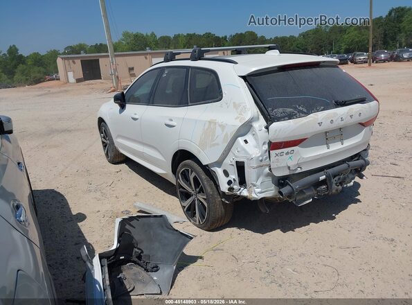 YV4H60DX2P1210271 2023 VOLVO XC60 RECHARGE PLUG-IN HYBRID White Tył lewy