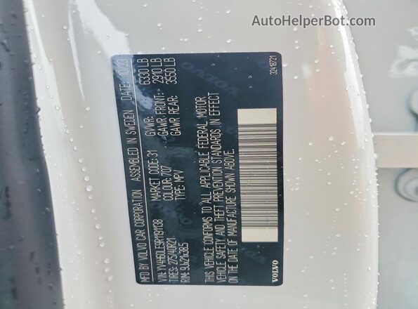 YV4H60LE9R1191138 2024 VOLVO XC90 White 