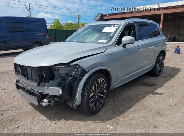 YV4H60PB7S1349109 2025 VOLVO XC90 PLUG-IN HYBRID Gray Widok z przodu