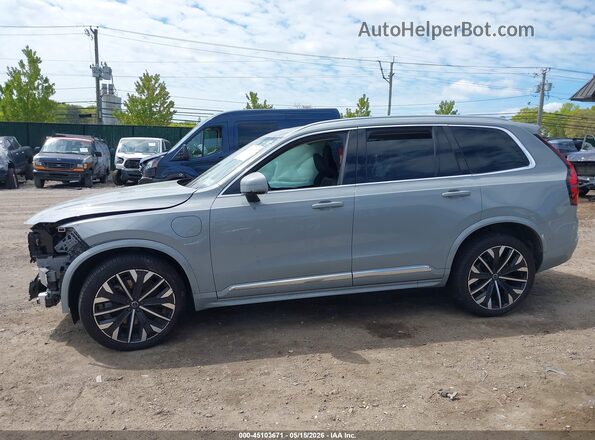 YV4H60PB7S1349109 2025 VOLVO XC90 PLUG-IN HYBRID Gray Widok wnętrza 360 stopni