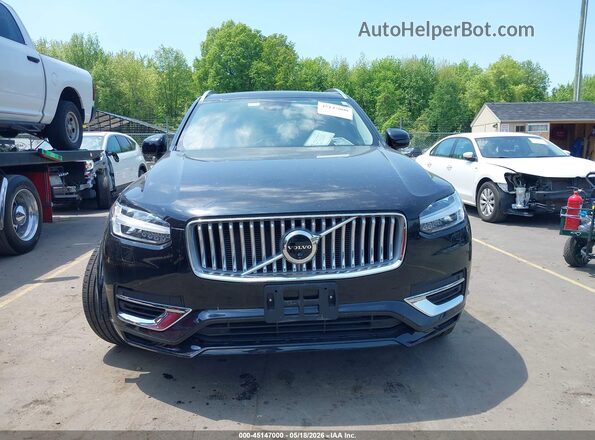 YV4H60PE0S1318794 2025 VOLVO XC90 PLUG-IN HYBRID Black ხელსაწყოთა პანელის ხედი