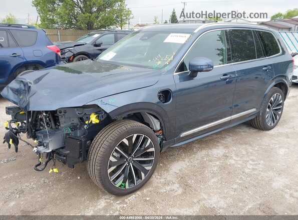 YV4H60PE9T1485236 2026 VOLVO XC90 PLUG-IN HYBRID Blue Передня ліва чверть