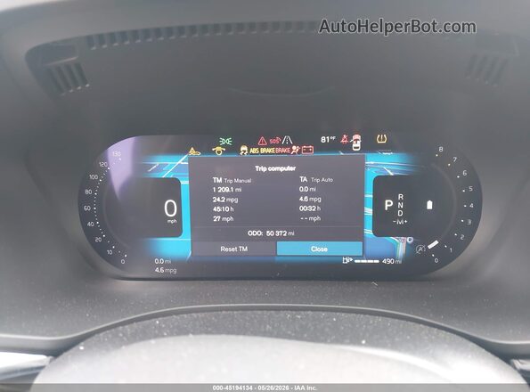 YV4L12DA9P1197812 2023 VOLVO XC60 Blue Vista de los asientos traseros