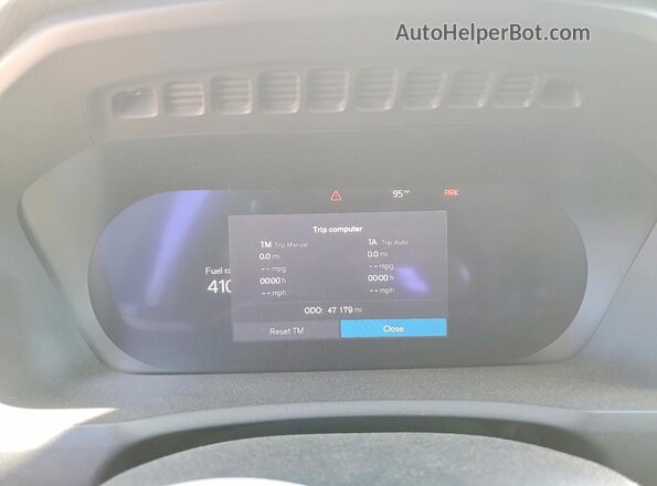YV4L12PE4R1146395 2024 VOLVO XC90 White Instrument cluster view
