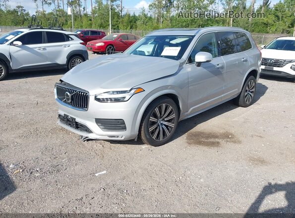 YV4L12PK6P1923176 2023 VOLVO XC90 Серебряный Передняя левая четверть