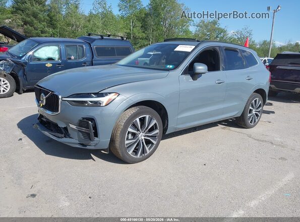 YV4L12RK0N1086385 2022 VOLVO XC60 Blue Передня ліва чверть