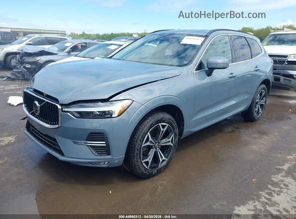 YV4L12RK2N1083746 2022 VOLVO XC60 Gray Front left