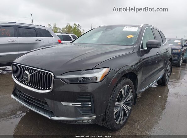 YV4L12RL3N1088723 2022 VOLVO XC60 Gray Przód lewy