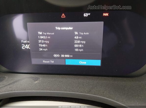 YV4L12RL4R1712020 2024 VOLVO XC60 White Вид задніх сидінь