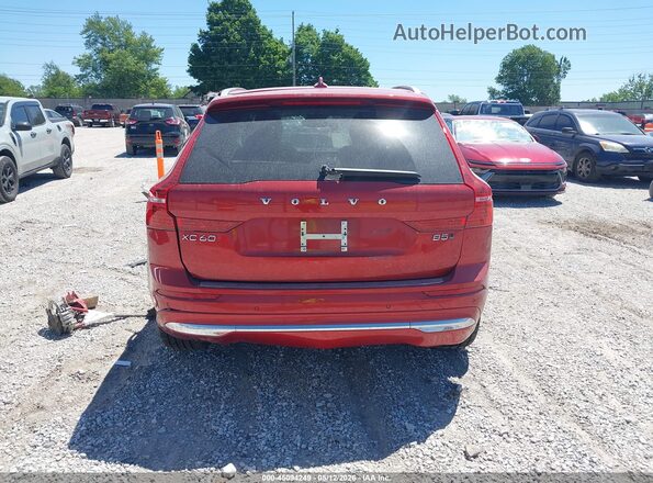 YV4L12RL9N1964792 2022 VOLVO XC60 Red 