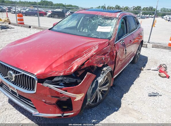 YV4L12RL9N1964792 2022 VOLVO XC60 Red 