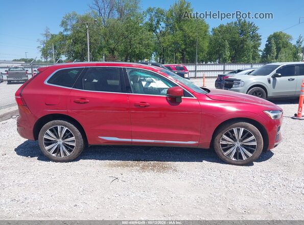 YV4L12RL9N1964792 2022 VOLVO XC60 Red 