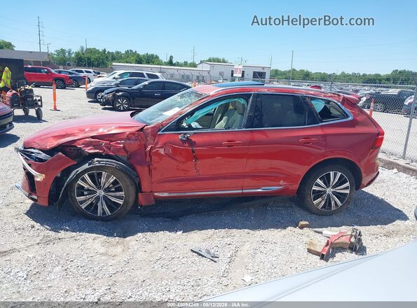 YV4L12RL9N1964792 2022 VOLVO XC60 Red 