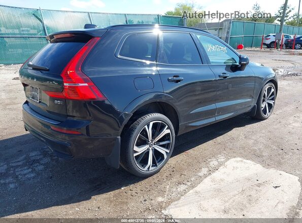 YV4L12RM7N1951760 2022 VOLVO XC60 Черный Задняя правая четверть